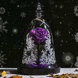 Rose Eternelle Suprême avec Cloche design ( Choix de couleur )