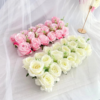 Décoration de Mariage - Panneau de Rose Eternelle Artificielles - Rose Eternelle La Boutique