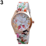 Montre a Quartz & Strass . Edition spéciale : Rose éternelle