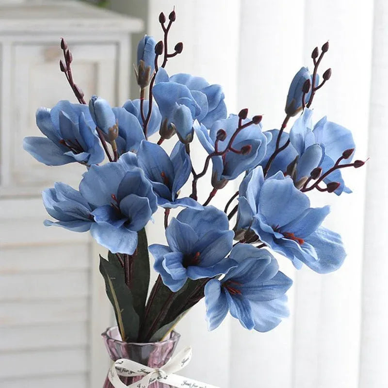 Fleurs Artificielles pour Décoration - Bouquet de Plantes Réaliste - Rose Eternelle La Boutique