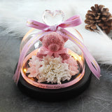 Rose Eternelle Petit Chiot Beige
