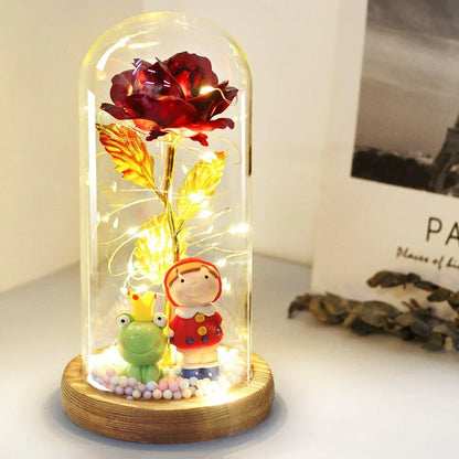 Rose Eternelle Roi Grenouille (Choix de Couleurs) - Rose Eternelle La Boutique