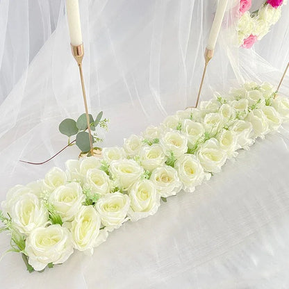 Décoration de Mariage - Panneau de Rose Eternelle Artificielles - Rose Eternelle La Boutique