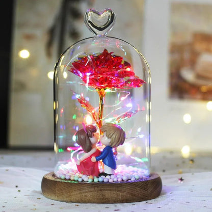 Rose Eternelle Mariage Or 24K ( Choix de Couleurs ) - Rose Eternelle La Boutique