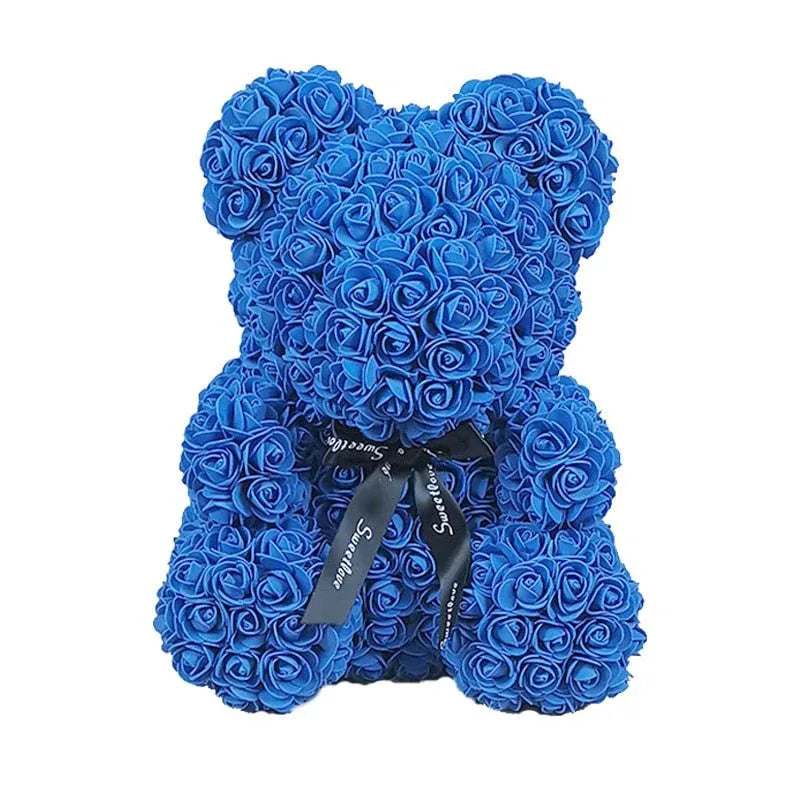 Ours en Rose Eternelle (choix de couleur) - Rose Eternelle La Boutique