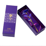 Coffret Rose Éternelle Or 24K – Cadeau de Luxe Inoubliable