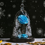 Rose Eternelle Suprême avec Cloche design ( Choix de couleur )