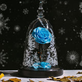 Rose Eternelle Suprême avec Cloche design ( Choix de couleur )