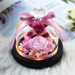 Rose Eternelle Petit Chiot Beige