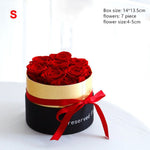 Rose Eternelle Box : Pack de 7 ou 12 roses