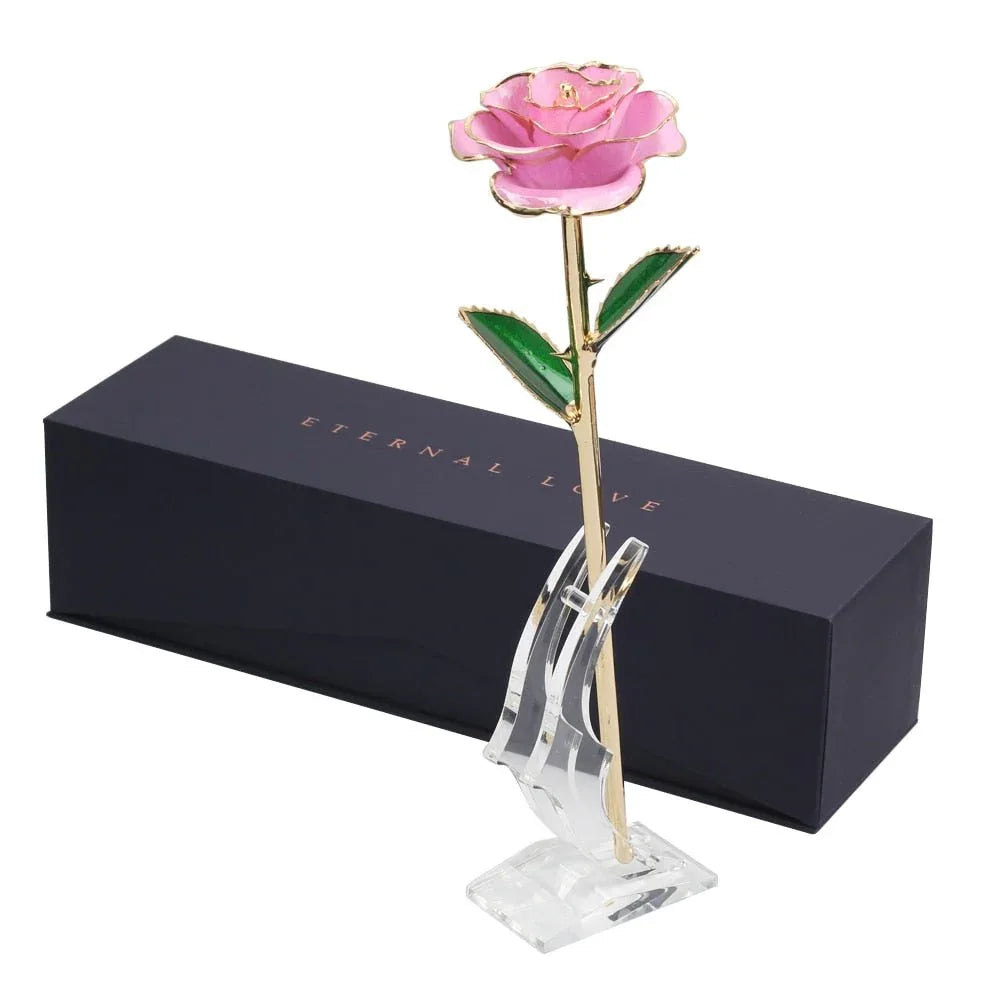 Rose Eternelle Coffret : Couleur RoseOr 24K - Rose Eternelle La Boutique