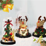Sapin de Noel Sous Cloche