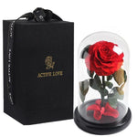 Prestigieuse Rose Rouge avec Boite