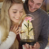 Eblouissante Rose Eternelle Doré  "Ainy Rose" avec Coffret