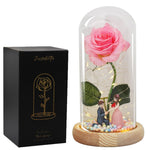 Rose Eternelle Mariage Or 24K (Choix de Couleurs)