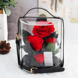 Coffret de 3 Roses Eternelles<br> Rouge - Rose Eternelle La boutique