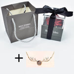 Rose Eternelle Coffret (Choix collier)