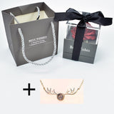 Rose Eternelle Coffret (Choix collier)