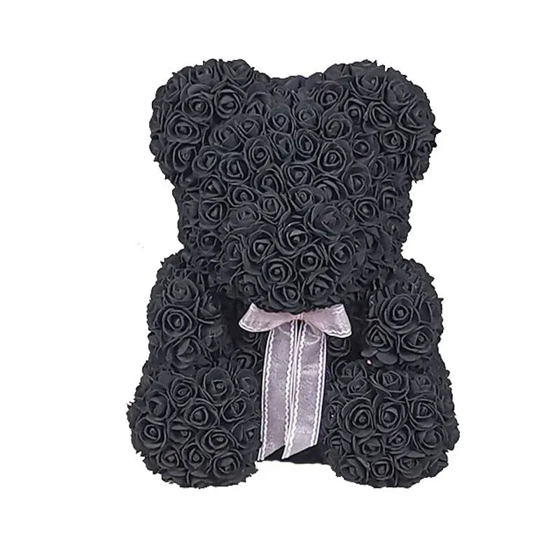 Ours en Rose Eternelle (choix de couleur) - Rose Eternelle La Boutique