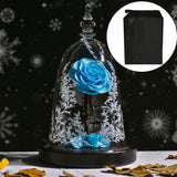 Rose Eternelle Suprême avec Cloche design ( Choix de couleur )