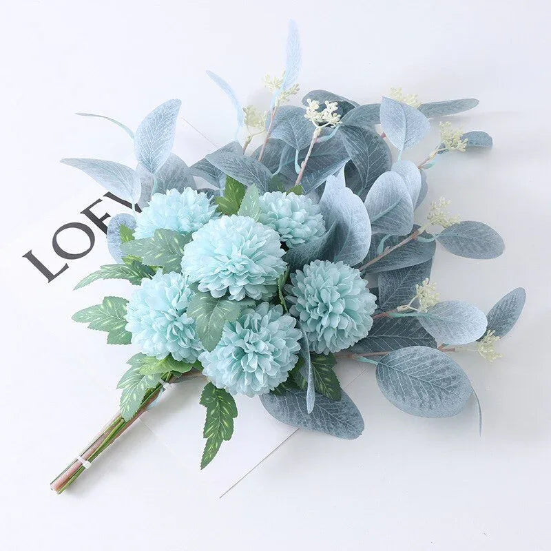 Fleurs artificielle en Soie - Plantes Nordique pour Décoration de Bureau et Chambre - Rose Eternelle La Boutique