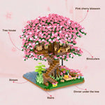 Jeux de construction Arbre en Rose
