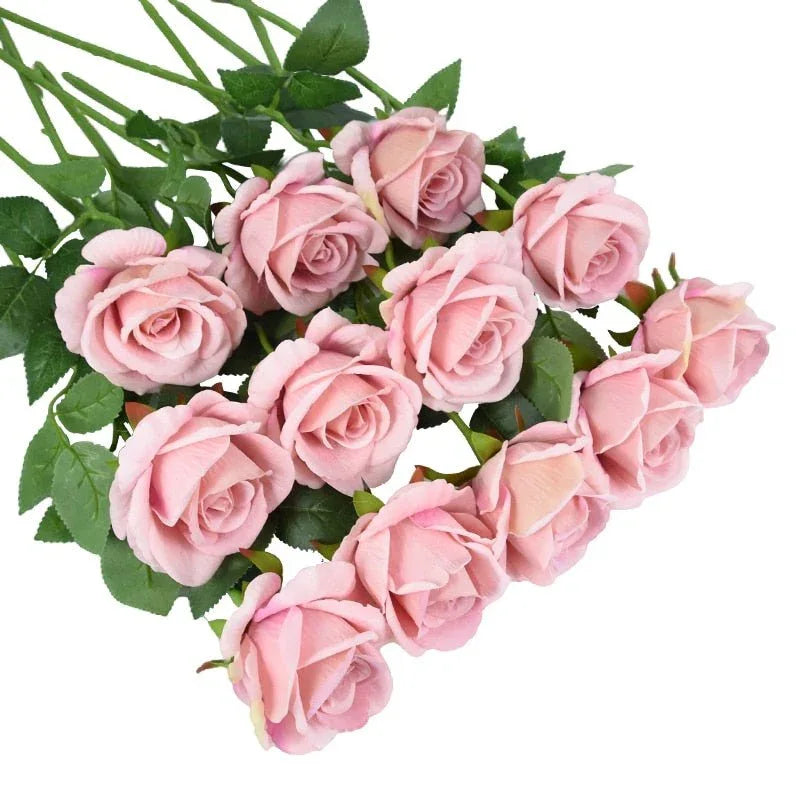 Élégant bouquet de roses éternelles artificielles - Rose Eternelle La Boutique