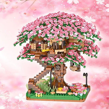 Jeux de construction Arbre en Rose - Rose Eternelle La Boutique