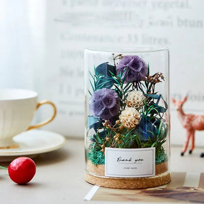 Composition Florale "Austin Garden" - Rose Eternelle La Boutique