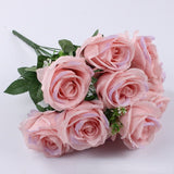 Sublime Bouquet de Rose éternelle en soie  ( Choix de couleur )