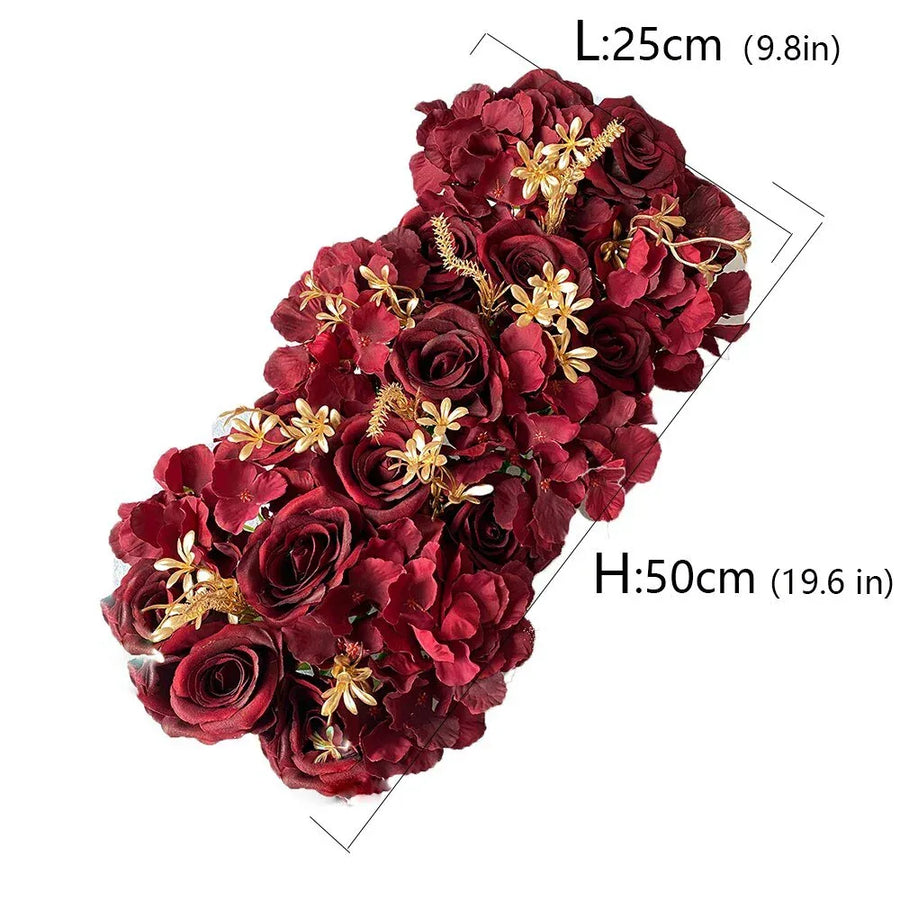 Décoration de Mariage de Luxe - Arche de Rose en Soie - Rose Eternelle La Boutique