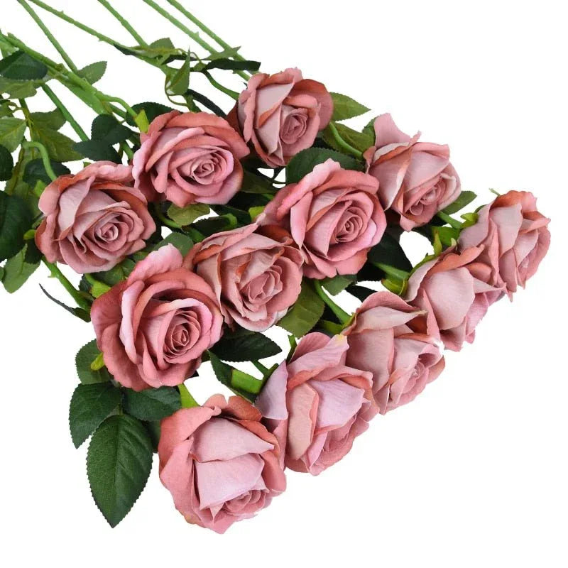 Élégant bouquet de roses éternelles artificielles - Rose Eternelle La Boutique