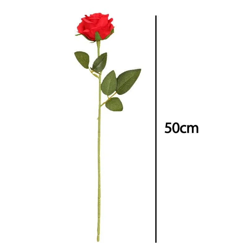 Bouquet de 5 Rose Eternelle en soie - Rose Eternelle La Boutique
