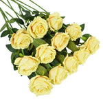 Élégant bouquet de roses éternelles artificielles