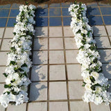 Décoration de Mariage de Luxe - Fleurs en soie