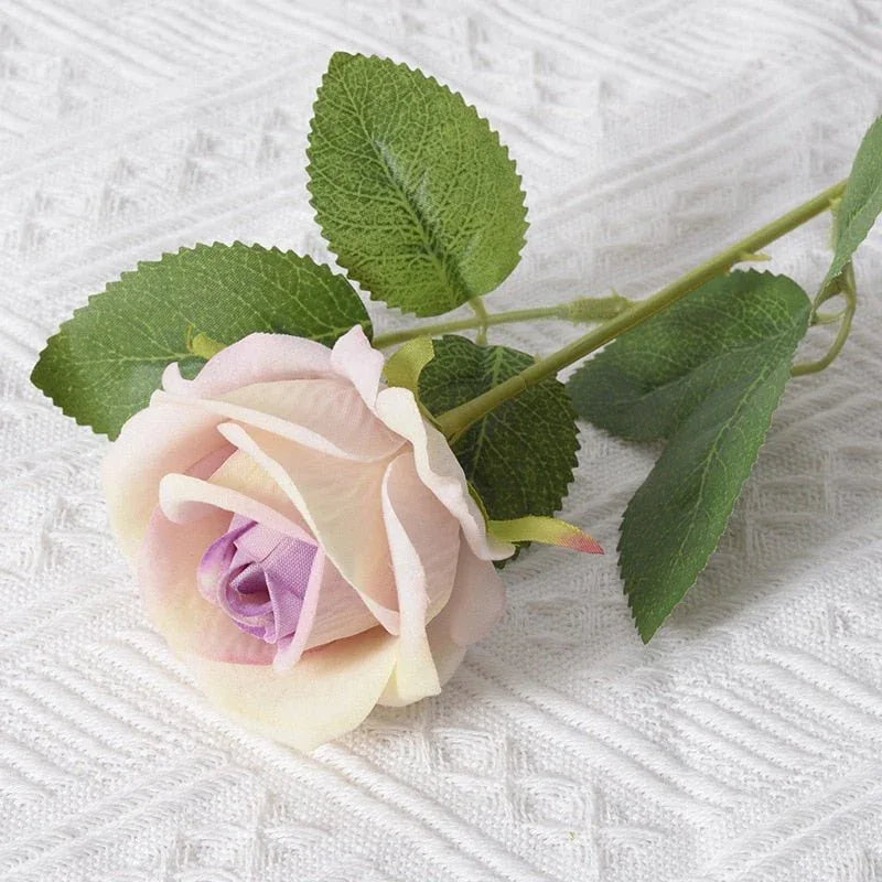 Bouquet de 5 Rose Eternelle en soie - Rose Eternelle La Boutique