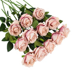 Élégant bouquet de roses éternelles artificielles