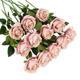 Élégant bouquet de roses éternelles artificielles