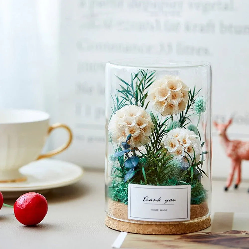 Composition Florale "Austin Garden" - Rose Eternelle La Boutique