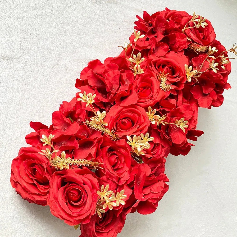 Décoration de Mariage de Luxe - Arche de Rose en Soie - Rose Eternelle La Boutique