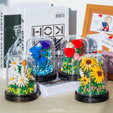 Fleurs sous cloche [ Jeux de construction ]