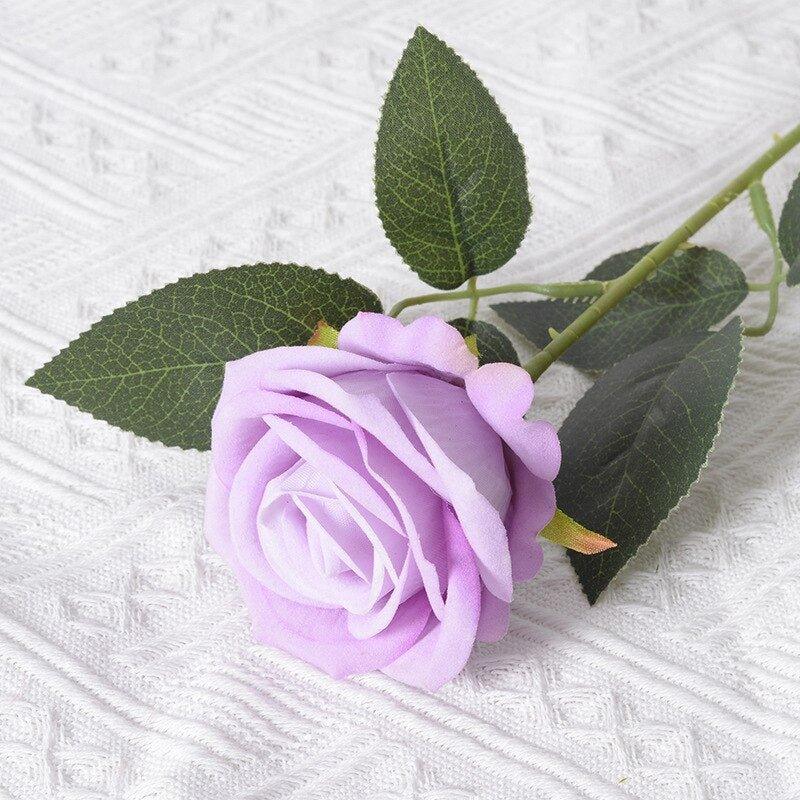 Bouquet de Fleurs composé de Rose en soie - Rose Eternelle La Boutique