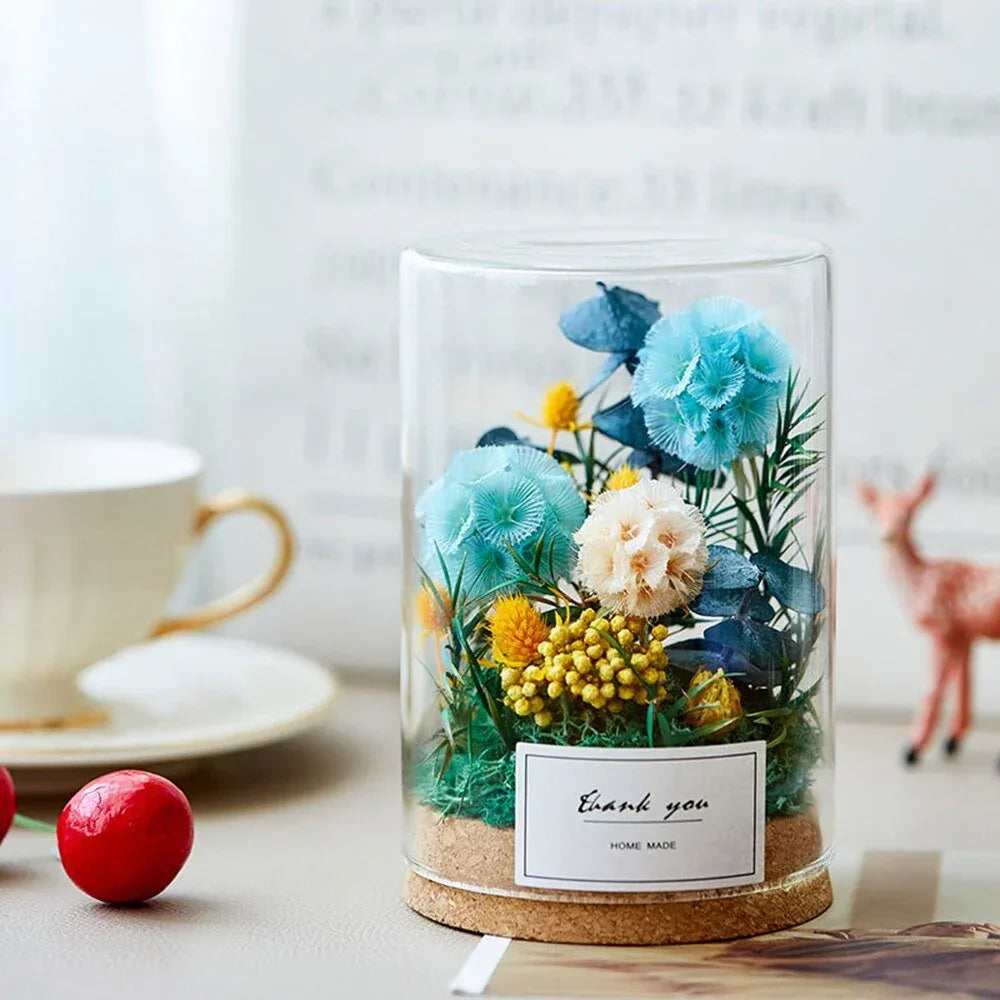 Composition Florale "Austin Garden" - Rose Eternelle La Boutique