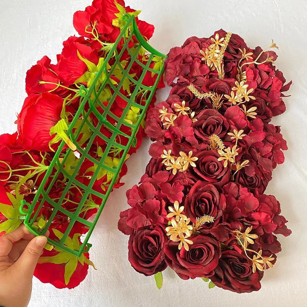 Décoration de Mariage de Luxe - Arche de Rose en Soie - Rose Eternelle La Boutique