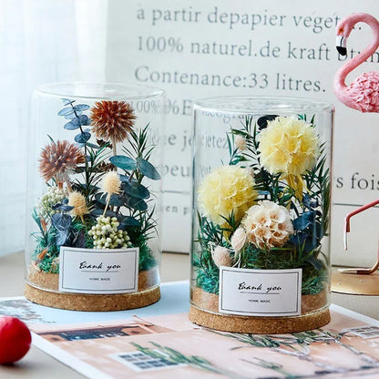 Composition Florale "Austin Garden" - Rose Eternelle La Boutique