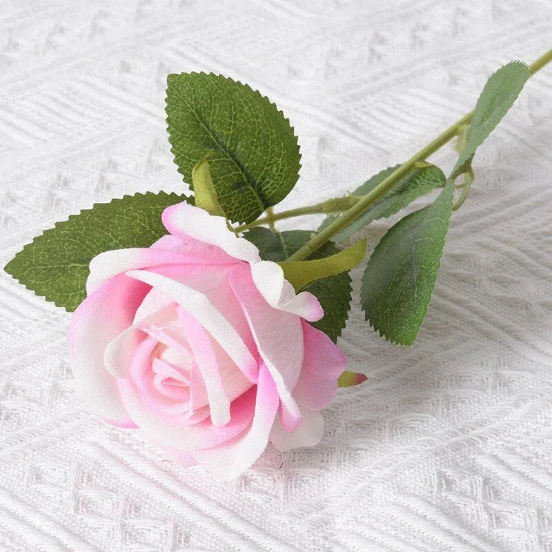 Bouquet de 5 Rose Eternelle en soie - Rose Eternelle La Boutique