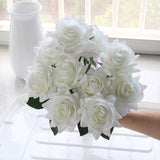 Luxueux Bouquet de fleur composé de rose éternelle Artificielle
