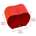 Luxueux Coffret rouge & Rose rouge