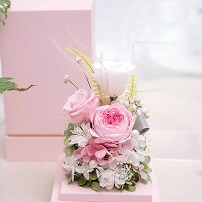 Composition florale d'Amour & D'automne - Rose Eternelle La Boutique