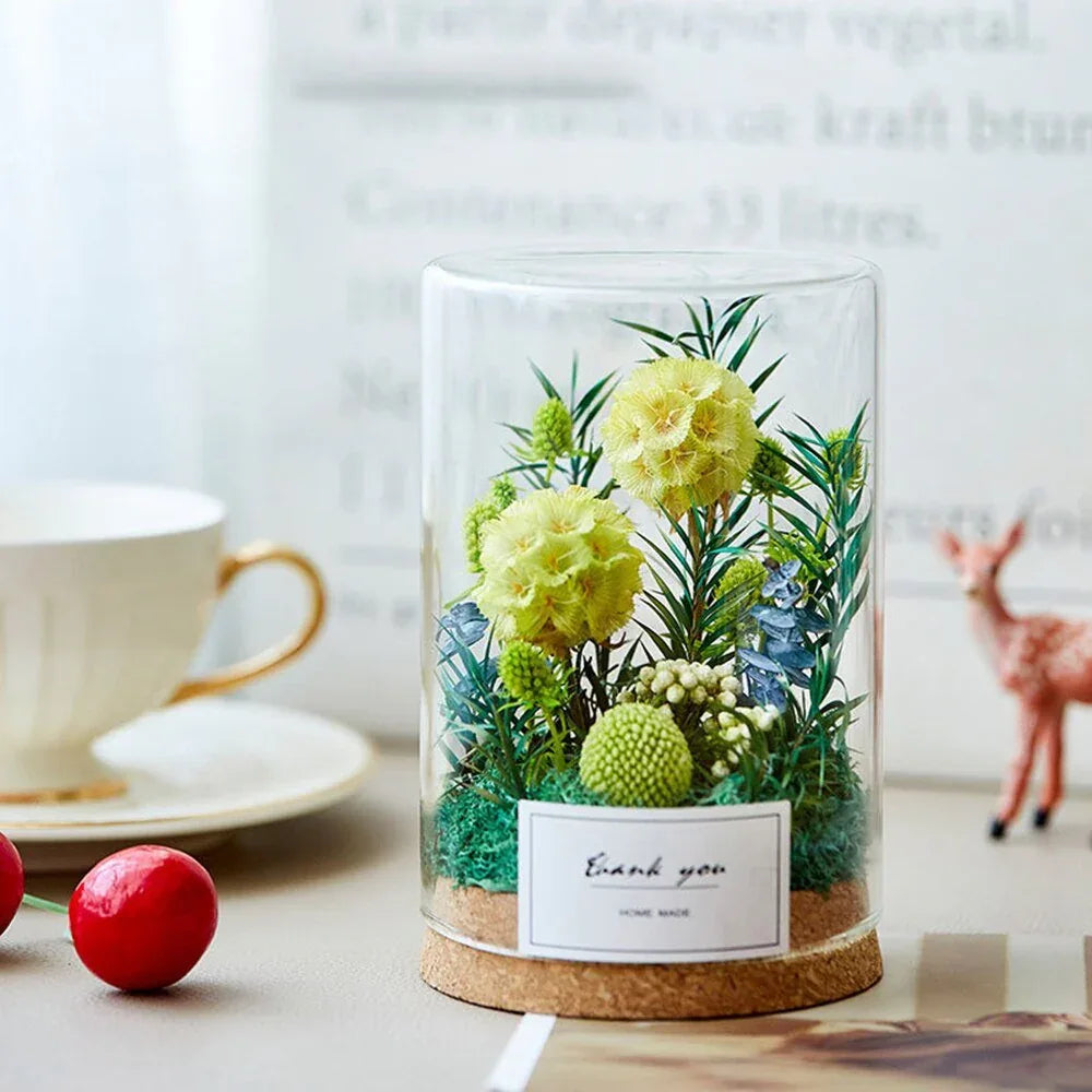 Composition Florale "Austin Garden" - Rose Eternelle La Boutique